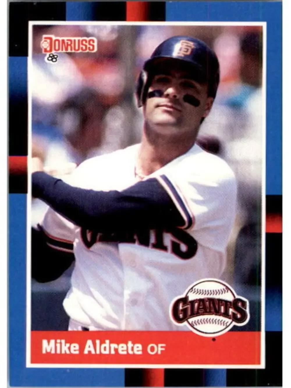 1988 Mike Aldrete Donruss Baseball Card #362